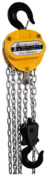 冠航牌手拉葫蘆的產品展示圖